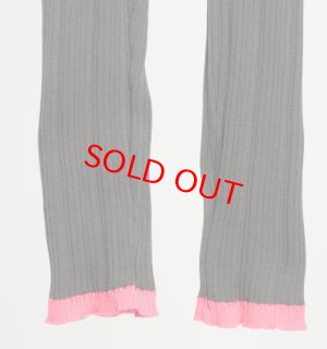 画像2: gomme 　リブレギンス　　2；グレー　　サイズ；F (2)