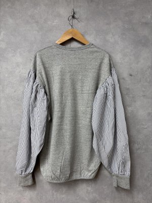画像3: 2026春夏　FITH  　バルーンスリーブ　プルオーバー　　３；グレー (3)