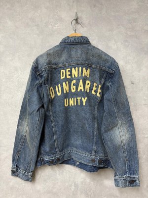 画像4: 2026春夏 　DENIMDUNGAREE　エアリーデニム シシュウ JK　　14；ブルー (4)