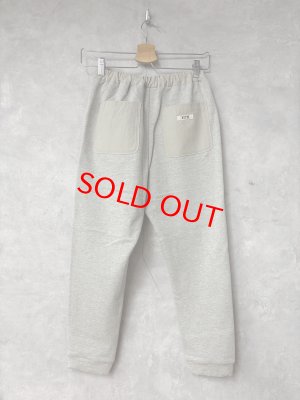 画像4: 2026春夏　FITH  　綿麻ドッキング　ジョガーロングパンツ　3；グレー (4)