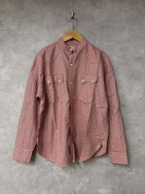 画像1: 2026春夏 　DENIMDUNGAREE　ギンガム シャツ　　5；赤 (1)