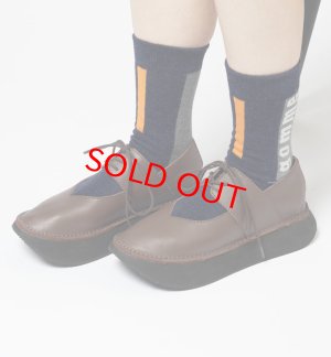 画像6: gomme 　レースアップシューズ　　1；ブラウン　　サイズ；F (6)