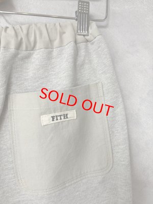 画像3: 2026春夏　FITH  　綿麻ドッキング　ジョガーロングパンツ　3；グレー (3)