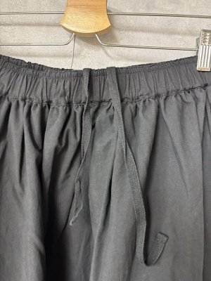 画像3: ヴァンブラン vent blanc　　ピンタック＆LACEギャザースカート　　BLACK　　サイズ；F (3)