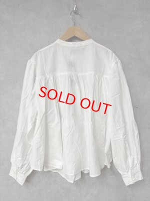 画像3: ヴァンブラン vent blanc　　フロントピンタックデザインブラウス　OFFWHITE　　サイズ；F (3)