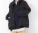 画像1: Veritecoeur       　ガーメントダイショートコート　　カラー；ブラック　サイズ；F (1)