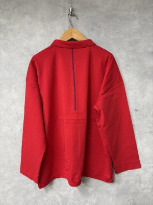 画像3: 2026   快晴堂　　カットソーシャツ　2:レッド　サイズ；F (3)