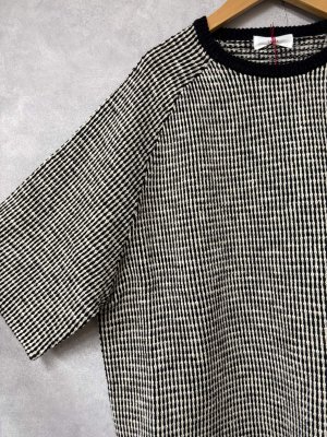 画像3: YARRA 　柄編みニット　97；ブラック　　FREE (3)