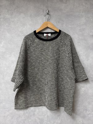 画像1: YARRA 　柄編みニット　97；ブラック　　FREE (1)