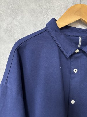 画像3: 2026   快晴堂　　カットソーシャツ　4:ネイビー　 サイズ；F (3)