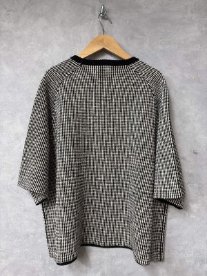 画像4: YARRA 　柄編みニット　97；ブラック　　FREE (4)