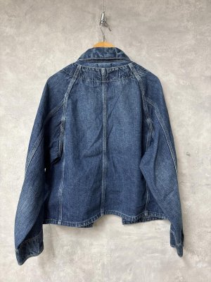 画像3: 2026春夏　MARET(マレ) 　　セルビッチデニムドッキングジャケット　14；ブルー (3)