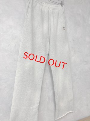 画像2: 2026春夏　MARET(マレ) 　　カットオフビンテージスエットパンツ　3；グレー　サイズ；F (2)