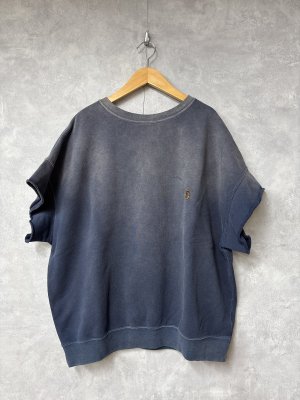 画像1: 2026春夏　MARET(マレ) 　　 カットオフビンテージスエットT　4；紺　 (1)