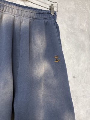 画像2: 2026春夏　MARET(マレ) 　　カットオフビンテージスエットパンツ　4；紺　サイズ；F (2)