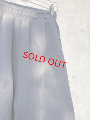 画像2: 2026春夏　MARET(マレ) 　　カットオフビンテージスエットパンツ　4；紺　サイズ；F (2)