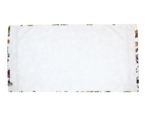 画像2: Hystericmini　 HYSTERIC MINI HOOPS コンパクト バスタオル　　04；ホワイト系 (2)