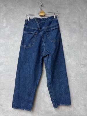 画像3: 2026春夏　MARET(マレ) 　　セルビッチデニムアタックパンツ　　14；ブルー (3)