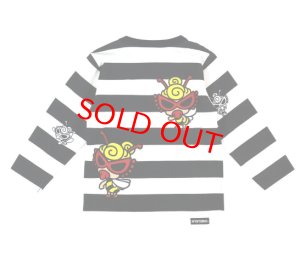 画像3: MY FIRST HYSTERIC　 LITTLE BEE ボーダー 長袖Tシャツ　　00；ホワイト (3)