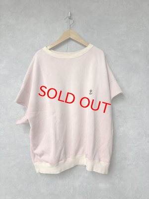 画像1: 2026春夏　MARET(マレ) 　　 カットオフビンテージスエットT　6；ピンク　 (1)