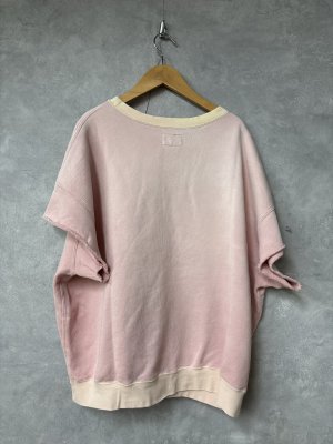 画像3: 2026春夏　MARET(マレ) 　　 カットオフビンテージスエットT　6；ピンク　 (3)