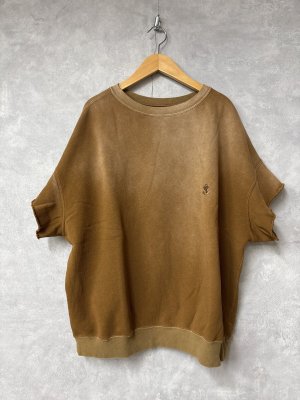 画像1: 2026春夏　MARET(マレ) 　　 カットオフビンテージスエットT　　7；茶　 (1)