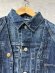 画像2: 2026春夏　MARET(マレ) 　　セルビッチデニムドッキングジャケット　14；ブルー (2)