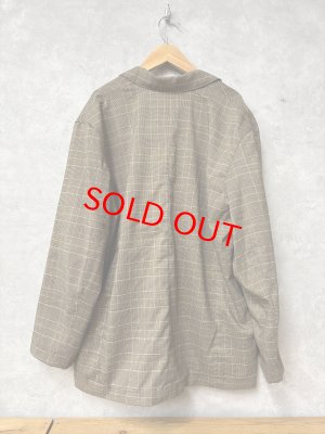 画像3: 2026春夏　GTH　　キラキラ　グレンチェック　ジャケット　　7；茶　　 (3)