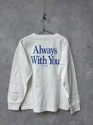 画像3: 2026春夏　groovycolors 	テンジク ALWAYS WITH YOU L/S TEE　　1；白 (3)
