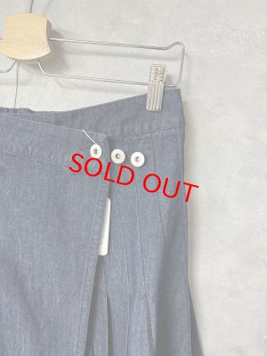 画像2: ヴァンブラン vent blanc　　サイドタックデザインベイカースカート　　カラー；IND1 　サイズ；F　 (2)