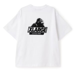 画像2: XLARGE KIDS　 スランテッドOGバックプリント半袖Tシャツ　　01；白 (2)