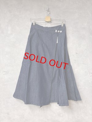 画像1: ヴァンブラン vent blanc　　サイドタックデザインベイカースカート　　カラー；IND1 　サイズ；F　 (1)