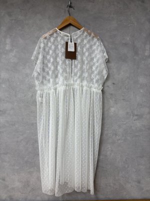 画像3: 2026春夏　FITH  　チュールレースワンピース　　1；白　サイズ；LL (3)