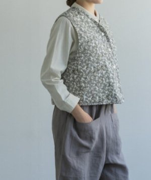 画像2: YARRA 　フロントポケット８分丈パンツ　　80；グレー　FREE (2)