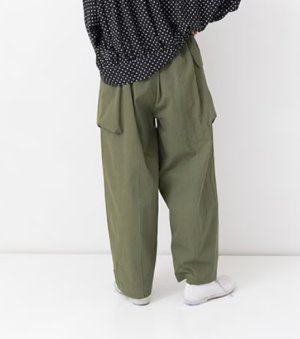 画像5: Veritecoeur      ピーチスキンカーゴパンツ (5)