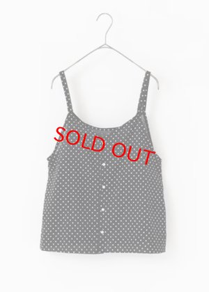 画像1: Veritecoeur     ドット2WAYキャミソール　　SUMIKURO　サイズ；F (1)