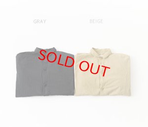 画像1: Veritecoeur       シャツジャケット　サイズ；F (1)