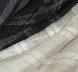 画像5: Veritecoeur       　リネンチェックヨークシャツ　　サイズ；F (5)