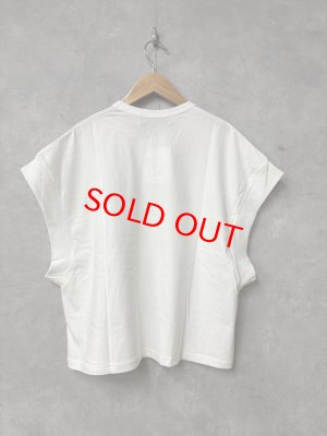 画像3: gomme 　ルーズパネルＴ　1；白　　サイズ；M (3)