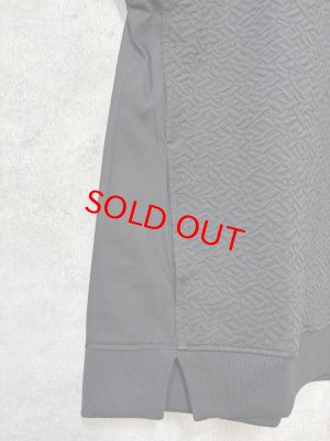 画像2: ヴァンブラン vent blanc　　幾何学JQ*ブロードコンビベスト　　BLACK　サイズ；F　 (2)