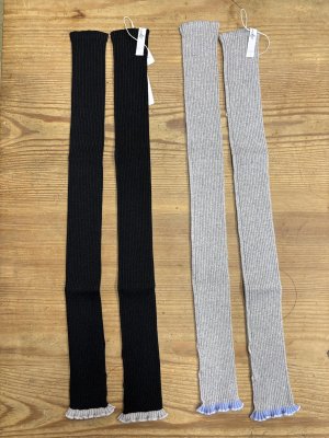 画像1: grin  　シルク混アームウォーマー　サイズF (1)