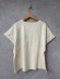 画像3: NATURAL LAUNDRY  　空紡天竺リンゴpt ドルマンT　　150；ホワイト　　サイズ2 (3)