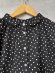 画像2: ヴァンブラン vent blanc　　40/1ランダムドットpt 2WAY シャツ　　BLACK　　サイズ；F　 (2)