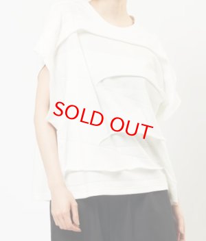 画像4: gomme 　ルーズパネルＴ　1；白　　サイズ；M (4)