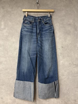 画像1: 2026春夏　GTH　デニム ターンアップ PN　14；ブルー (1)