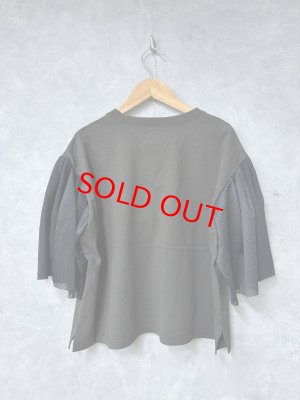 画像3: 2026春夏　GTH　　テンジク フリフリ フットボール TEE　　17；チャコール (3)