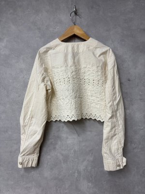 画像3: 2026春夏　GTH　  カットワーク ファティーグ ショートJK　　11；生成　　サイズ；F (3)