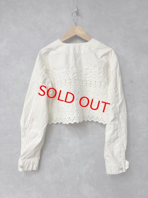 画像3: 2026春夏　GTH　  カットワーク ファティーグ ショートJK　　11；生成　　サイズ；F (3)