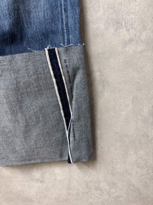 画像2: 2026春夏　GTH　デニム ターンアップ PN　14；ブルー (2)