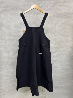 画像5: 2026春夏　FITH  　綿麻高密度　ウェザーサロペットスカート　4；紺 (5)